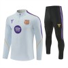 Barcelone Sweat d'Entraînement Quarter-Zip 2026-27 Blanche