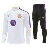 Barcelone Sweat d'Entraînement Quarter-Zip 2026-27 Blanche