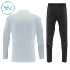 Barcelone Sweat d'Entraînement Quarter-Zip 2026-27 Blanche Enfant
