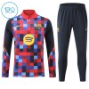 Barcelone Sweat d'Entraînement Quarter-Zip 2026-27 Rouge Enfant Barcelone Sweat d'Entraînement Quarter-Zip 2026-27 Rouge Enfant