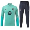 Barcelone Sweat d'Entraînement Quarter-Zip 2026-27 Verte