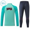 Barcelone Sweat d'Entraînement Quarter-Zip 2026-27 Verte Enfant