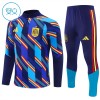 Espagne Sweat d'Entraînement Quarter-Zip 2026-27 Bleue Enfant Espagne Sweat d'Entraînement Quarter-Zip 2026-27 Bleue Enfant