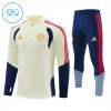 FC Bayern Munich Sweat d'Entraînement Quarter-Zip 2026-27 Blanche Enfant FC Bayern Munich Sweat d'Entraînement Quarter-Zip 2026-27 Blanche Enfant