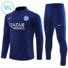 Inter Milan Sweat d'Entraînement Quarter-Zip 2026-27 Bleue Enfant Inter Milan Sweat d'Entraînement Quarter-Zip 2026-27 Bleue Enfant