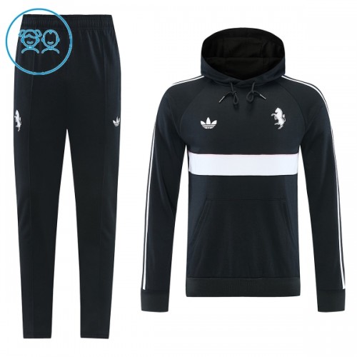 Juventus Hoodie Sweat d'Entraînement 2026-27 Noire Enfant Juventus Hoodie Sweat d'Entraînement 2026-27 Noire Enfant