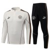 Manchester City Sweat d'Entraînement Quarter-Zip 2026-27 Grise Manchester City Sweat d'Entraînement Quarter-Zip 2026-27 Grise