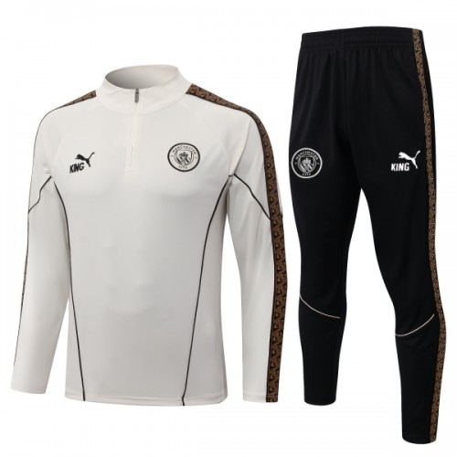 Manchester City Sweat d'Entraînement Quarter-Zip 2026-27 Grise Manchester City Sweat d'Entraînement Quarter-Zip 2026-27 Grise