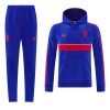 Manchester United Hoodie Sweat d'Entraînement 2026-27 Bleue Manchester United Hoodie Sweat d'Entraînement 2026-27 Bleue