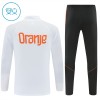 Pays-Bas Sweat d'Entraînement Quarter-Zip 2026-27 Blanche Enfant