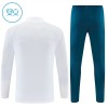 Portugal Sweat d'Entraînement Quarter-Zip 2026-27 Blanche Enfant