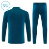 Portugal Sweat d'Entraînement Quarter-Zip 2026-27 Bleue Enfant