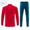 Portugal Sweat d'Entraînement Quarter-Zip 2026-27 Rouge Enfant
