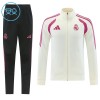 Real Madrid Ensemble Vestes d'Entraînement 2026-27 Blanche Enfant