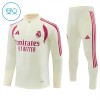 Real Madrid Sweat d'Entraînement Quarter-Zip 2026-27 Blanche Enfant