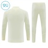 Real Madrid Sweat d'Entraînement Quarter-Zip 2026-27 Blanche Enfant