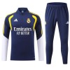 Real Madrid Sweat d'Entraînement Quarter-Zip 2026-27 Bleue