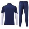 Real Madrid Sweat d'Entraînement Quarter-Zip 2026-27 Bleue