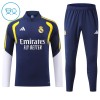 Real Madrid Sweat d'Entraînement Quarter-Zip 2026-27 Bleue Enfant