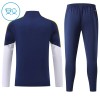 Real Madrid Sweat d'Entraînement Quarter-Zip 2026-27 Bleue Enfant