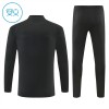 Real Madrid Sweat d'Entraînement Quarter-Zip 2026-27 Noire Enfant
