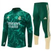 Real Madrid Sweat d'Entraînement Quarter-Zip 2026-27 Verte Real Madrid Sweat d'Entraînement Quarter-Zip 2026-27 Verte