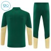 Real Madrid Sweat d'Entraînement Quarter-Zip 2026-27 Verte Enfant