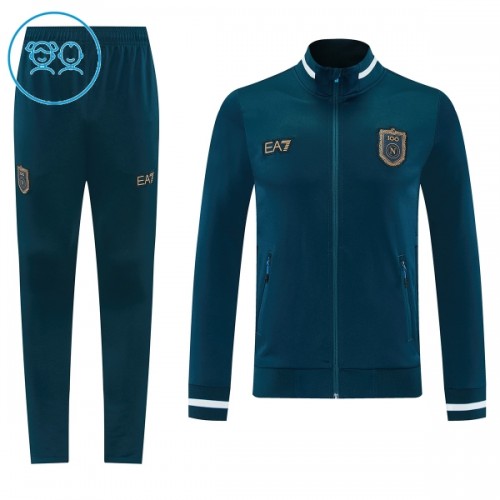 SSC Naples Ensemble Vestes d'Entraînement 2026-27 Navy Enfant SSC Naples Ensemble Vestes d'Entraînement 2026-27 Navy Enfant
