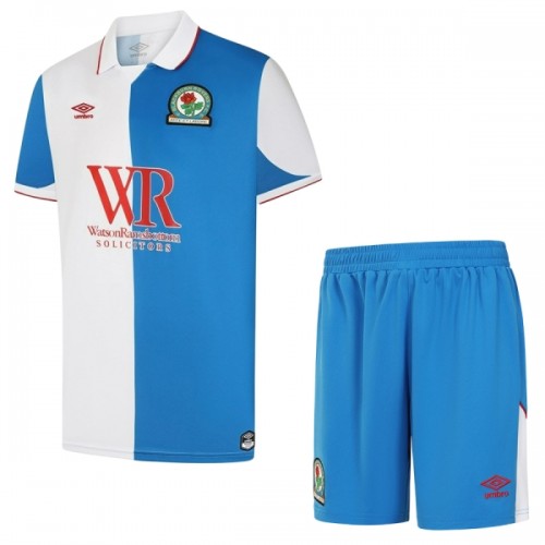 Ensemble Maillot Blackburn Rovers Domicile 2026-27 Enfant Ensemble Maillot Blackburn Rovers Domicile 2026-27 Enfant