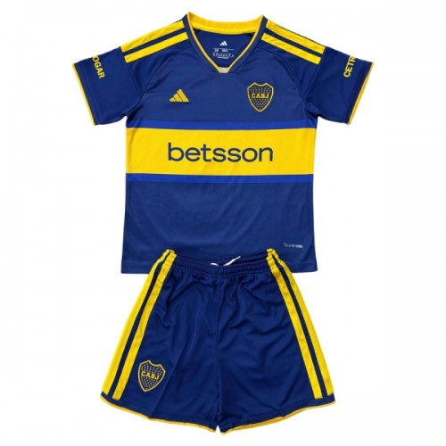 Ensemble Maillot Boca Juniors Domicile 2026-27 Enfant Ensemble Maillot Boca Juniors Domicile 2026-27 Enfant