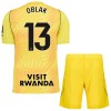 Ensemble Maillot Gardien Atlético Madrid Oblak 13 2026-27 Jaune Enfant Ensemble Maillot Gardien Atlético Madrid Oblak 13 2026-27 Jaune Enfant
