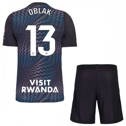 Ensemble Maillot Gardien Atlético Madrid Oblak 13 2026-27 Noire Enfant Ensemble Maillot Gardien Atlético Madrid Oblak 13 2026-27 Noire Enfant
