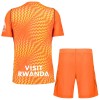 Ensemble Maillot Gardien Atlético Madrid Orange Version 2026-27 Enfant