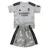 Ensemble Maillot Gardien Real Madrid 2026-27 Grise Enfant Ensemble Maillot Gardien Real Madrid 2026-27 Grise Enfant
