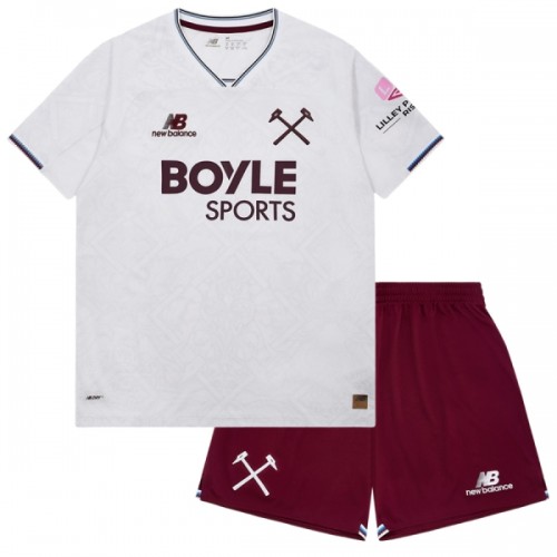 Ensemble Maillot West Ham United Exterieur 2026-27 Enfant Ensemble Maillot West Ham United Exterieur 2026-27 Enfant