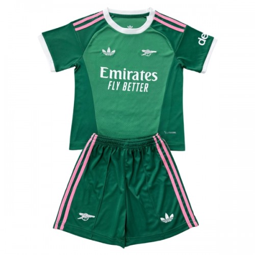 Ensemble Maillot Gardien Arsenal 2026-27 Verte Enfant Ensemble Maillot Gardien Arsenal 2026-27 Verte Enfant