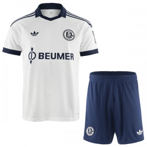 Ensemble Maillot Schalke 04 Exterieur 2026-27 Enfant Ensemble Maillot Schalke 04 Exterieur 2026-27 Enfant