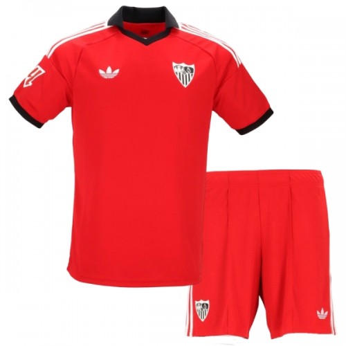Ensemble Maillot Séville FC Exterieur 2026-27 Enfant Ensemble Maillot Séville FC Exterieur 2026-27 Enfant