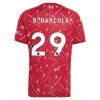 Maillot de Foot Liverpool B. Barcola 29 Domicile 2026-27 Maillot de Foot Liverpool B. Barcola 29 Domicile 2026-27