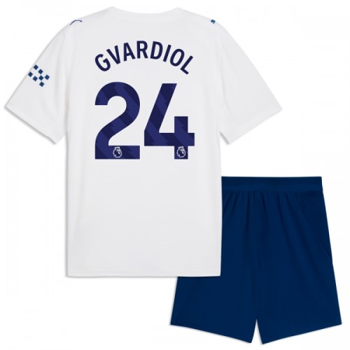 Ensemble Maillot Manchester City Gvardiol 24 Third 2026-27 Enfant Ensemble Maillot Manchester City Gvardiol 24 Third 2026-27 Enfant