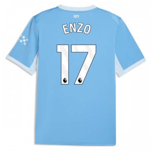 Maillot de Foot Manchester City Enzo 17 Domicile 2026-27 Maillot de Foot Manchester City Enzo 17 Domicile 2026-27