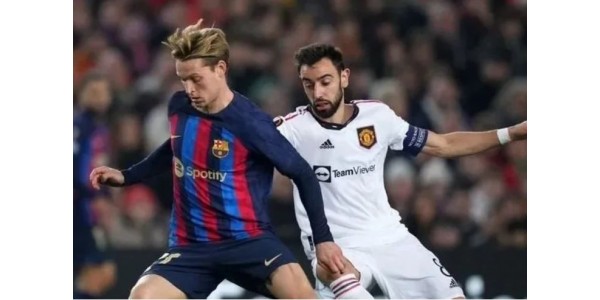 Barrages de la Ligue Europa, Barcelone fait match nul 2-2 avec Manchester United