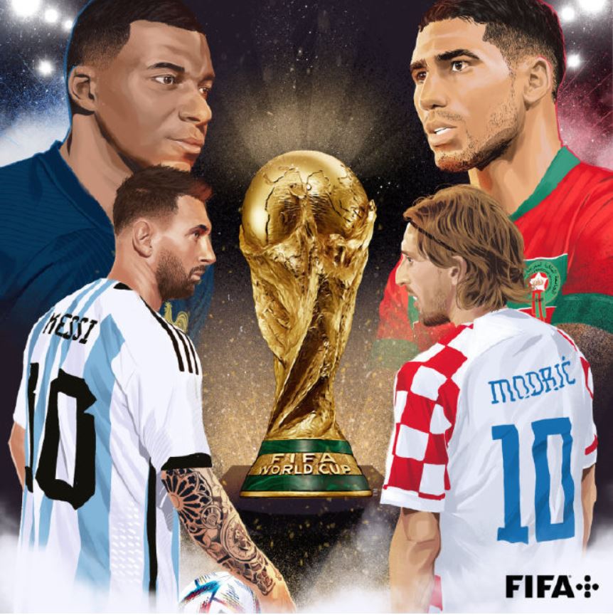 Les demi-finales de la Coupe du monde sont nées !